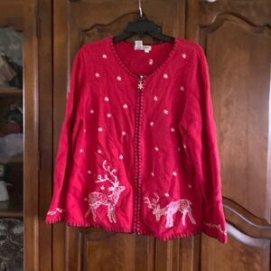 Red Christmas sweater